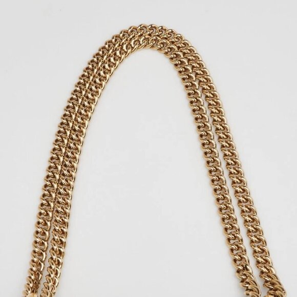 Gucci White Leather Star/Bee Small Padlock Crossbody Bag - Picture 8 of 11